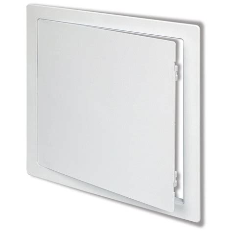 Lowes access panel - American Built ProAccess Covers 12-in x 12-in Plastic Access Panel. Model # ACF - 1212 P20. • 20 pack of 1-piece access cover with pre-drilled screw holes white. • Outside dimensions 12 inch x 12 inch serves access hole 11 inch x 11 inch or smaller. • Access for plumbing, electronics, electrical, networking cable.